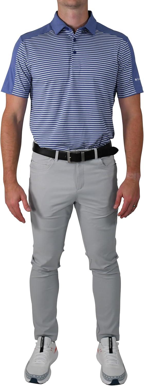 imageColumbia Golf Mens OmniWick in Contention PoloCollegiate Navy