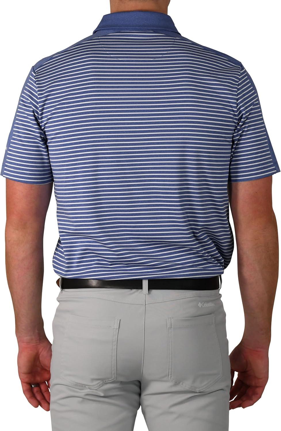 imageColumbia Golf Mens OmniWick in Contention PoloCollegiate Navy