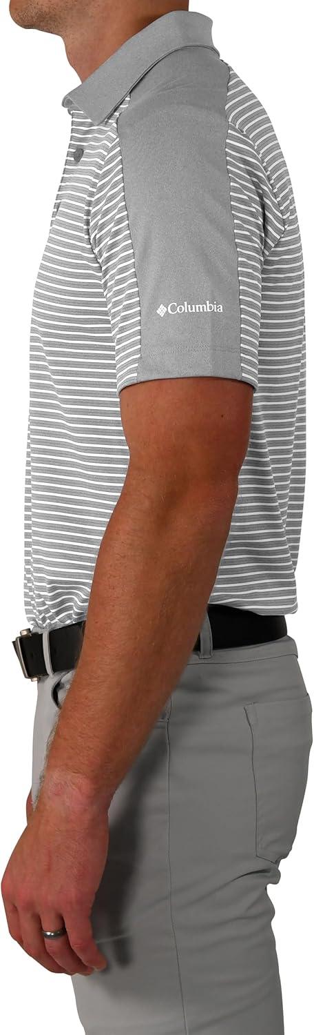 imageColumbia Golf Mens OmniWick in Contention PoloCool Grey
