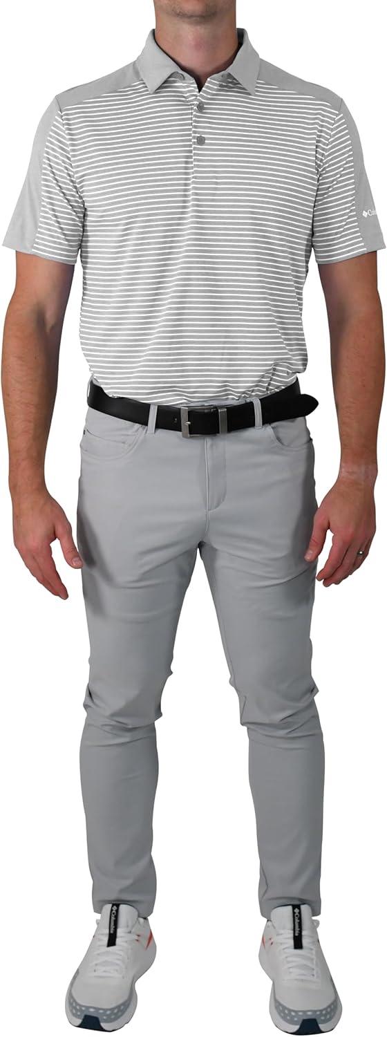 imageColumbia Golf Mens OmniWick in Contention PoloCool Grey