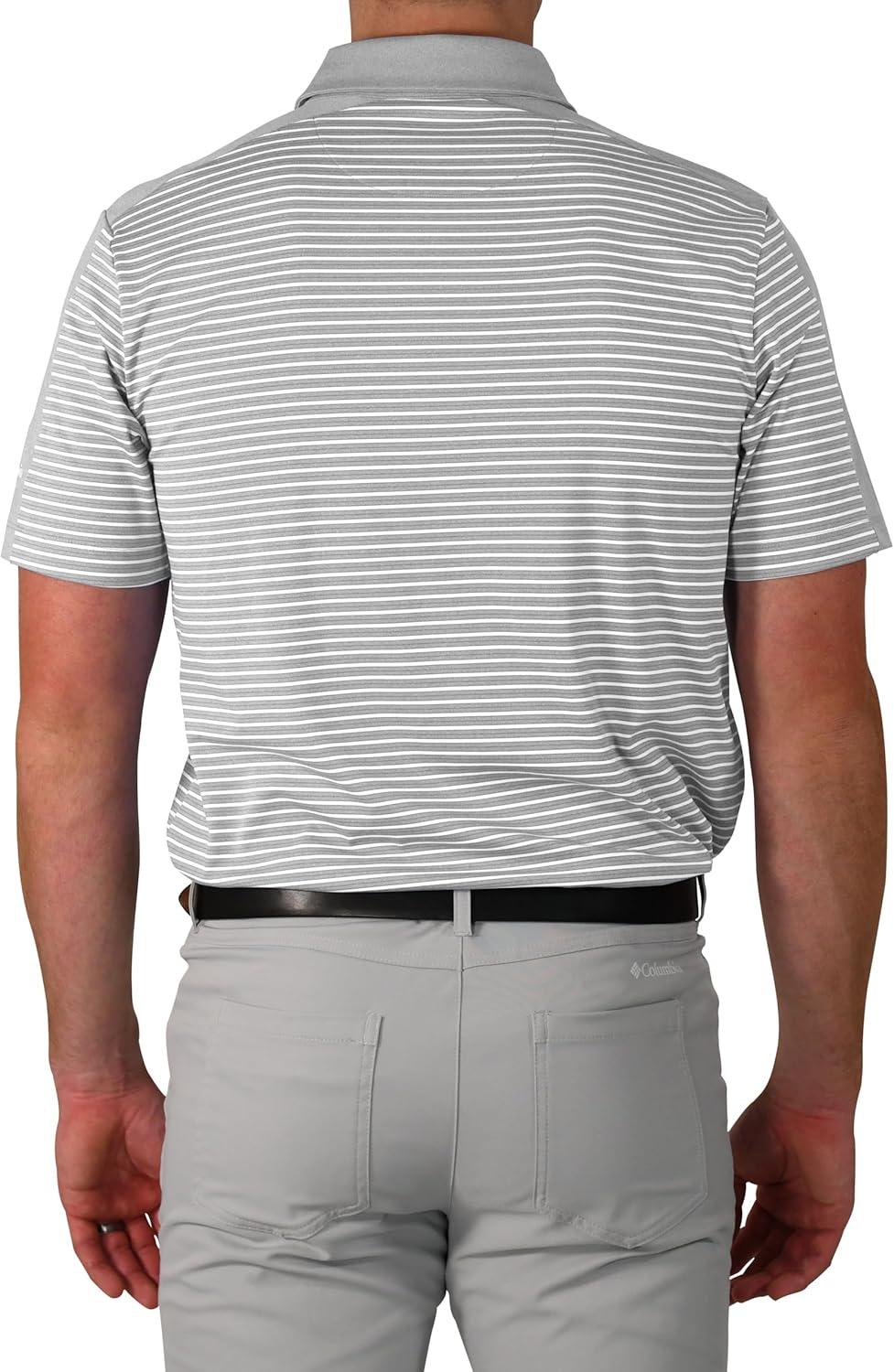 imageColumbia Golf Mens OmniWick in Contention PoloCool Grey