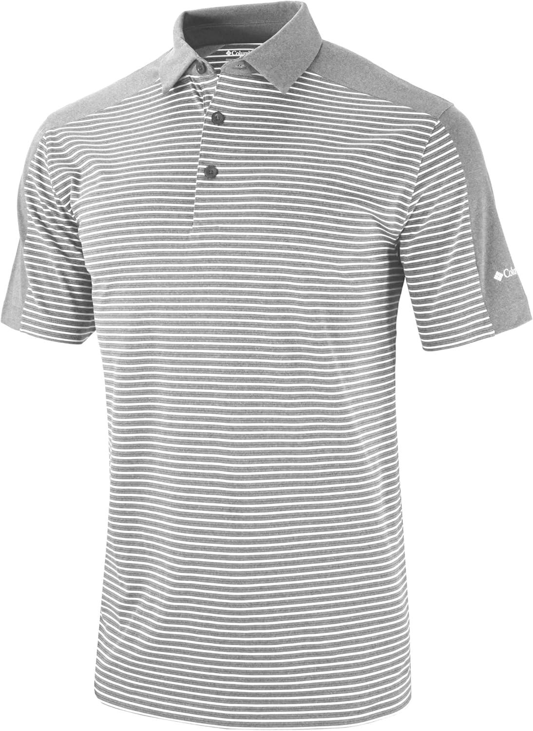 imageColumbia Golf Mens OmniWick in Contention PoloCool Grey