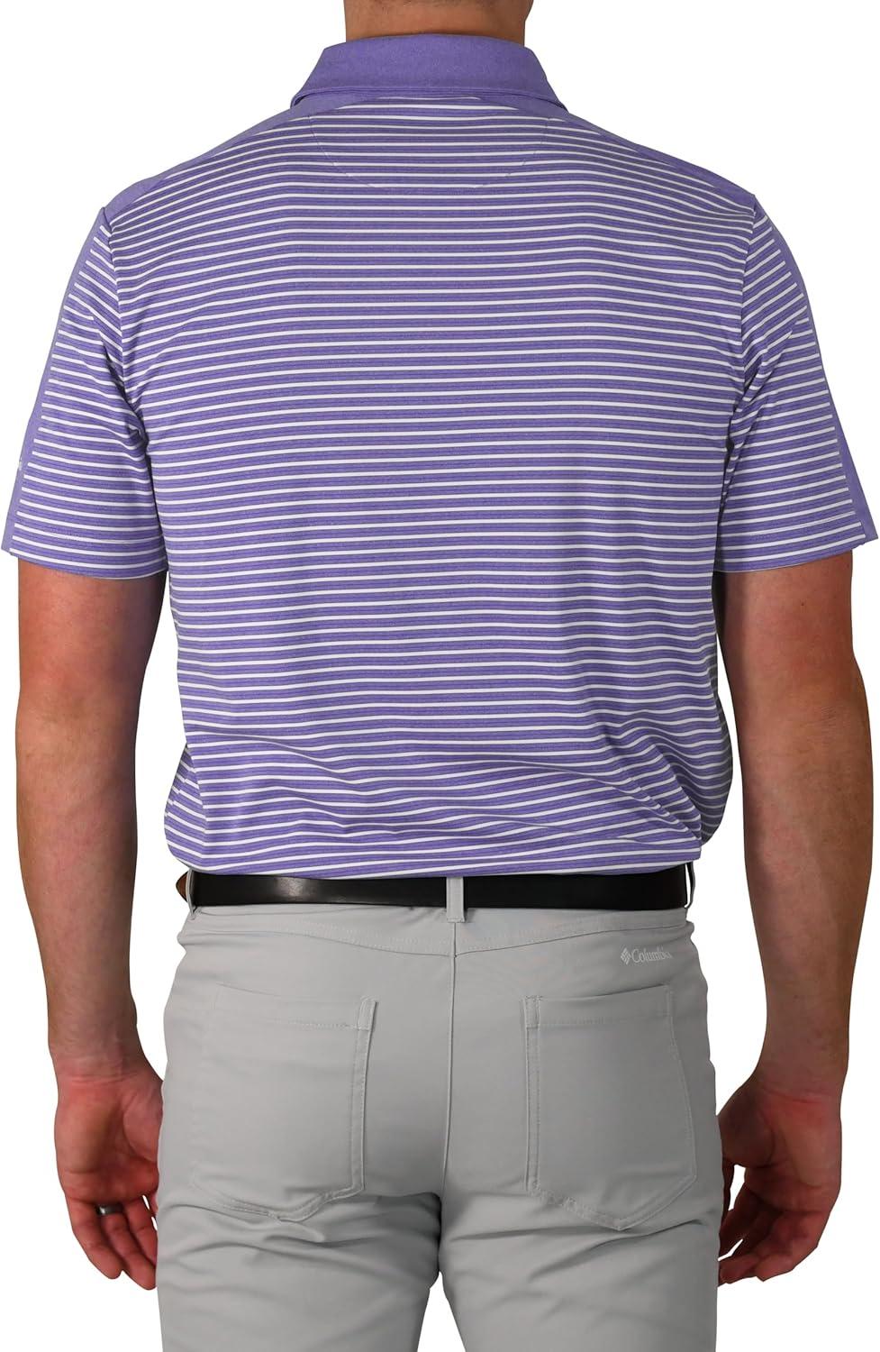imageColumbia Golf Mens OmniWick in Contention PoloPurple