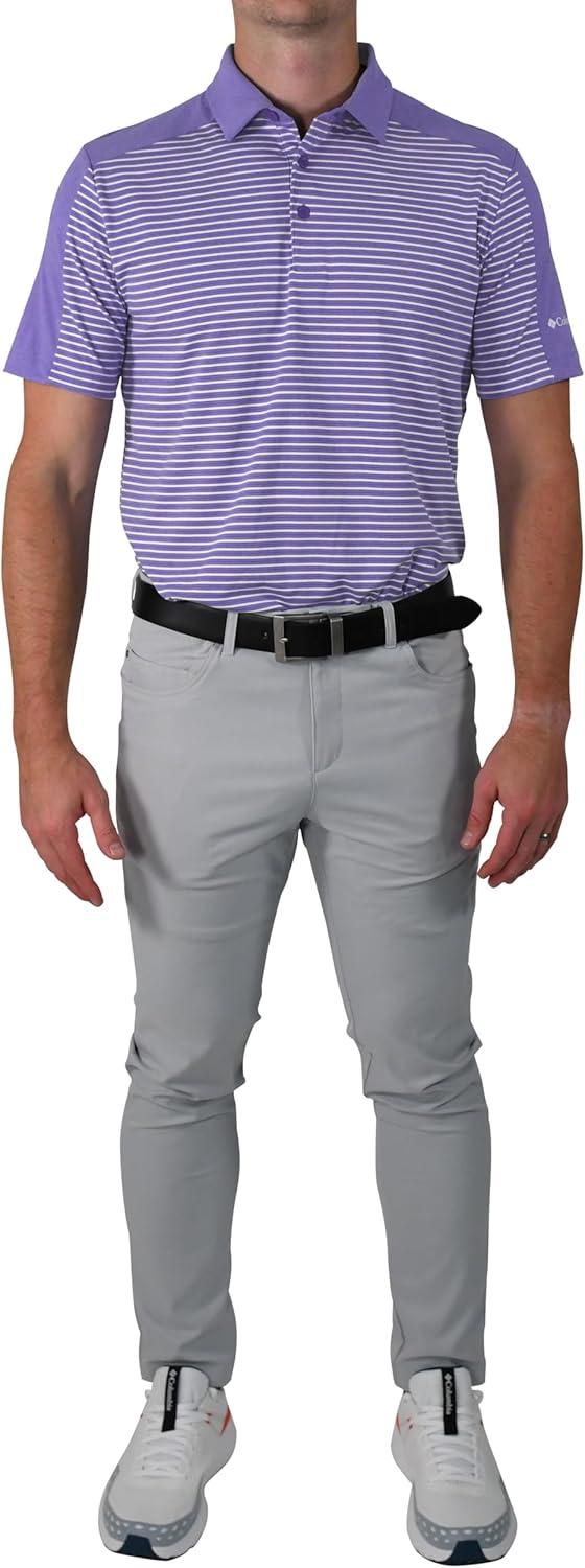 imageColumbia Golf Mens OmniWick in Contention PoloPurple