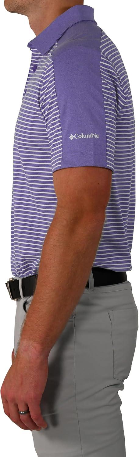 imageColumbia Golf Mens OmniWick in Contention PoloPurple