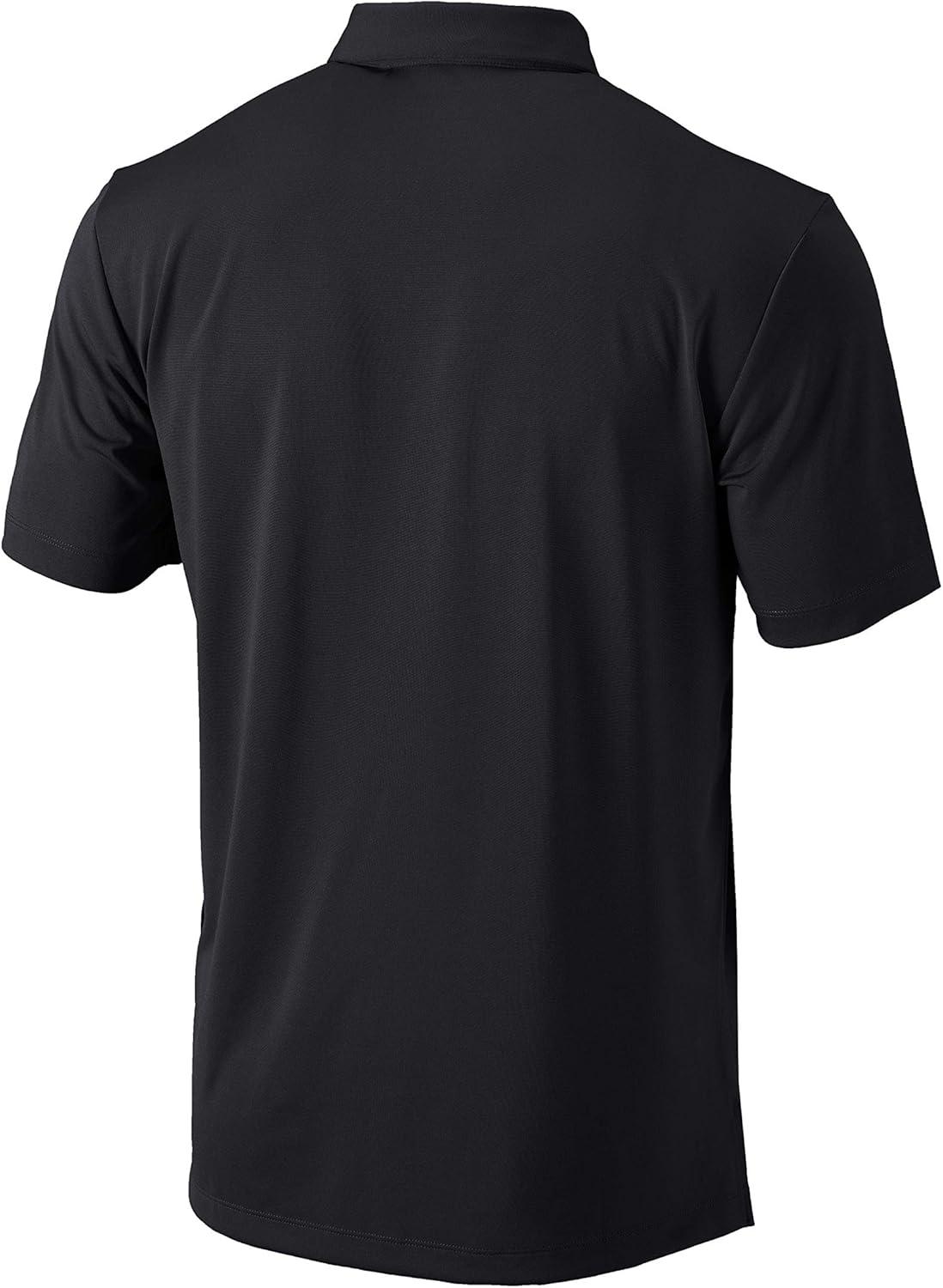 imageColumbia Golf Mens Univ of Arkansas Drive PoloBlack