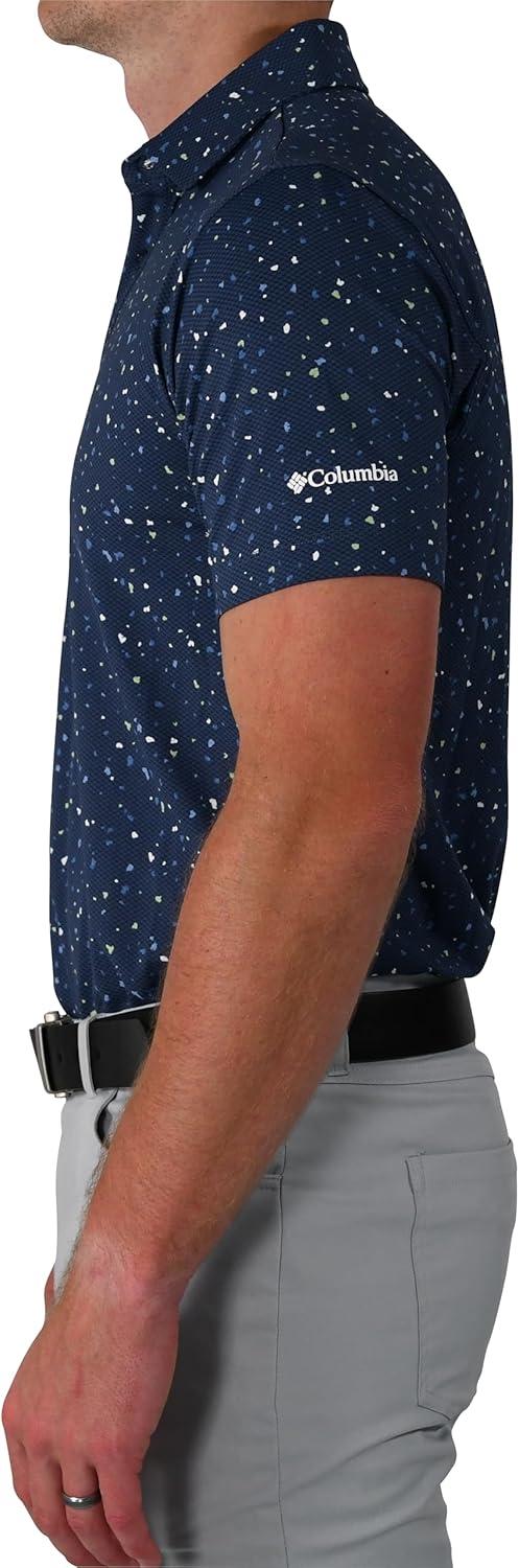 imageColumbia Golf Mens Windy Path PoloDark Mountain