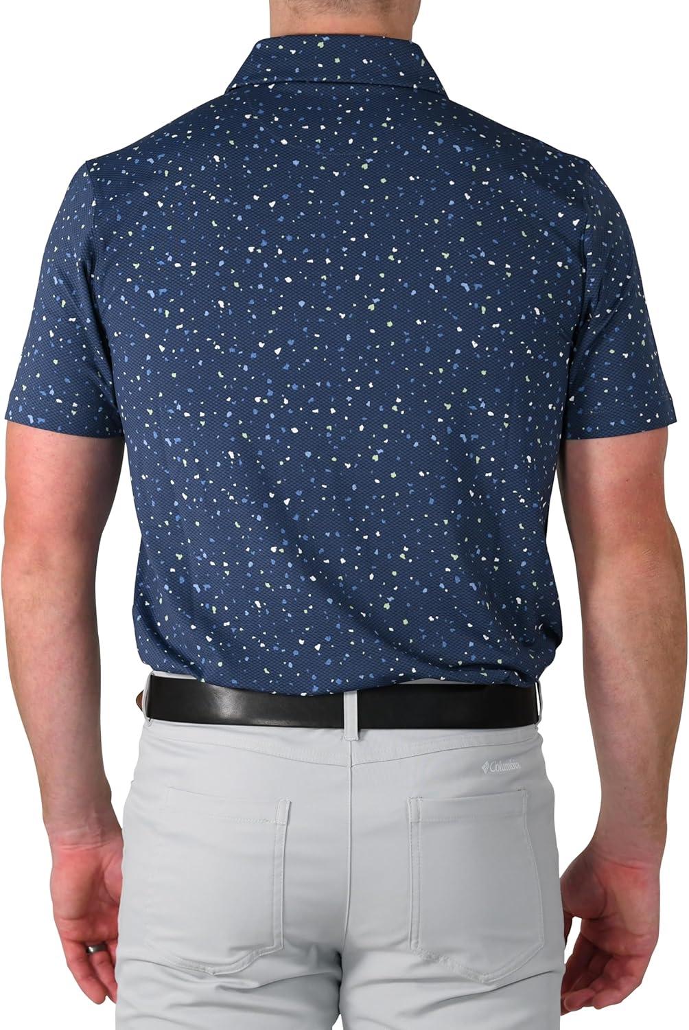 imageColumbia Golf Mens Windy Path PoloDark Mountain