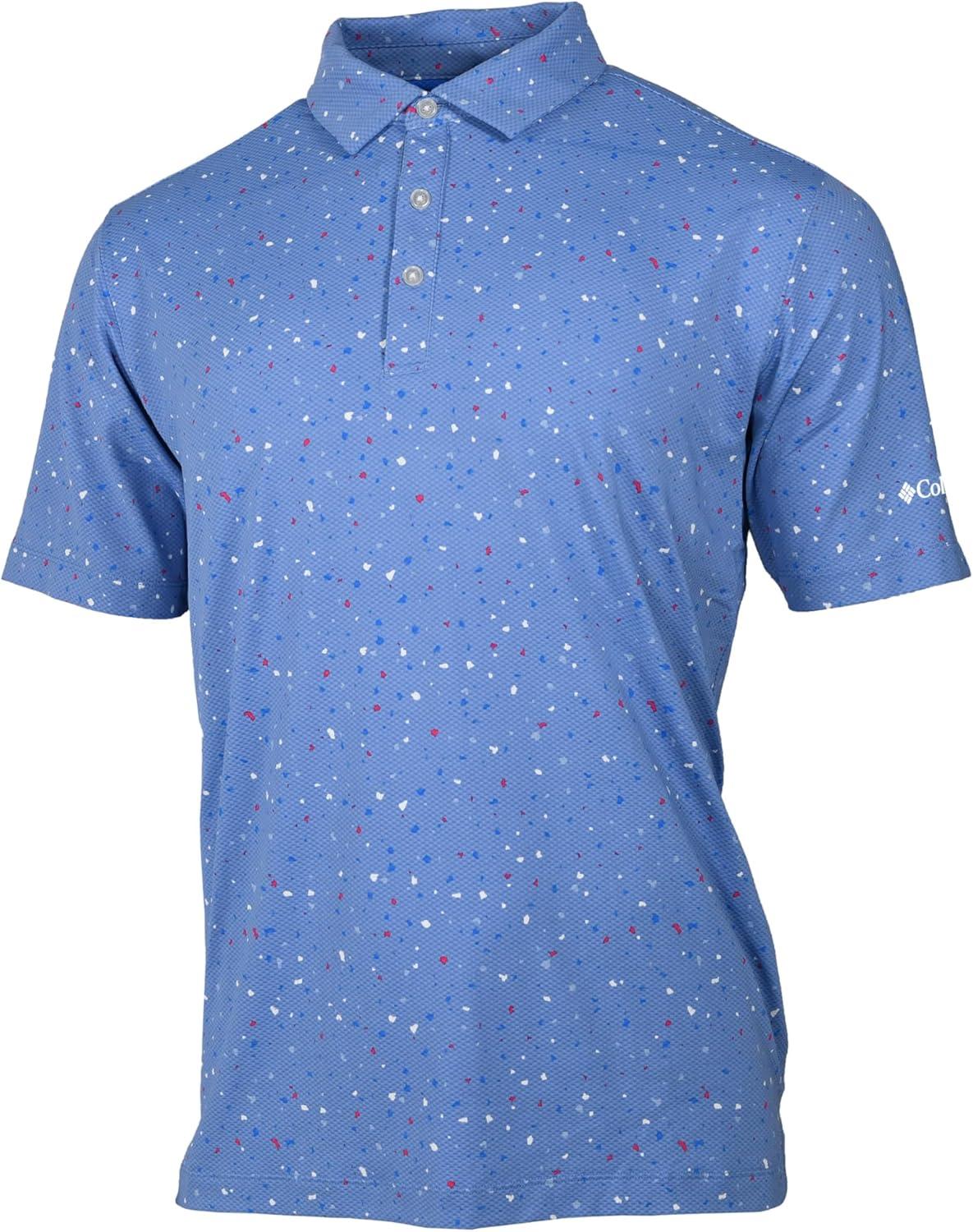 imageColumbia Golf Mens Windy Path PoloWhite Cap