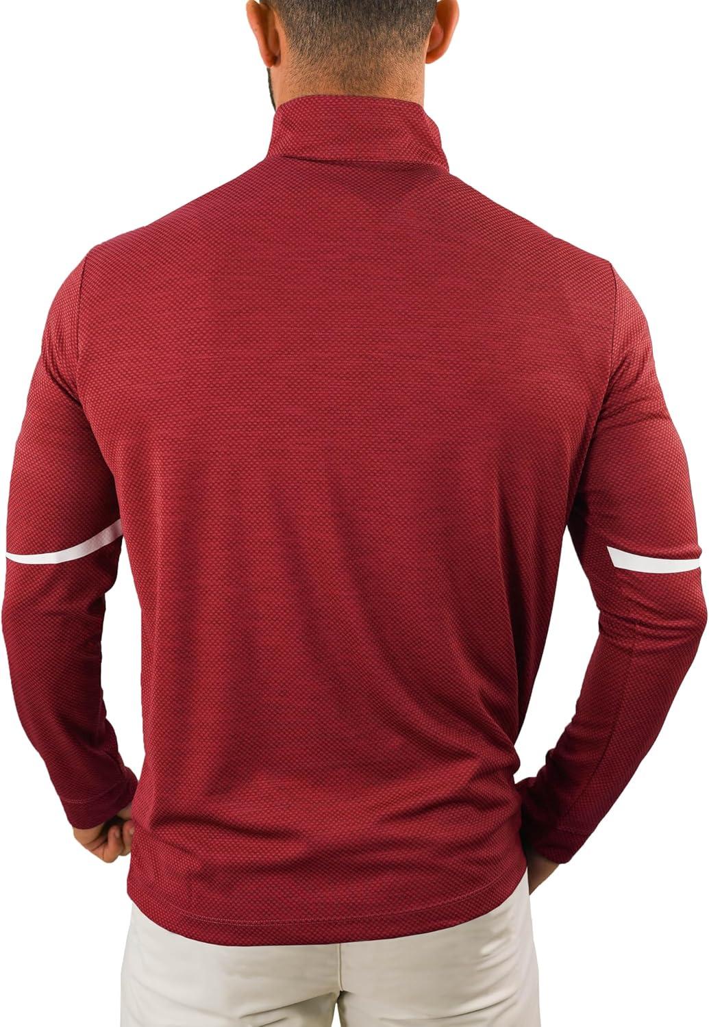 imageColumbia Golf OmniWick Scorecard 14 Zip Long Sleeve PulloverBeet
