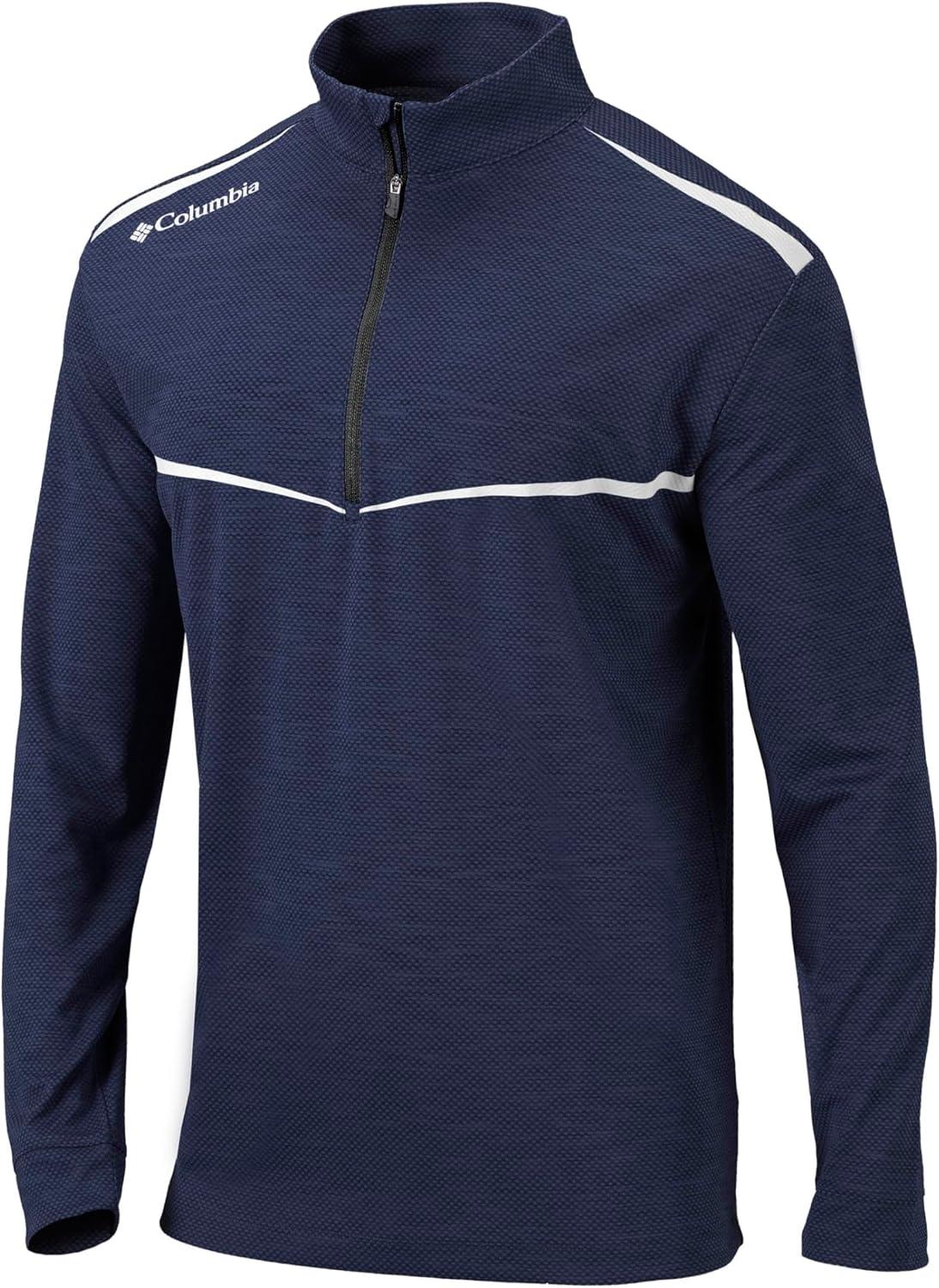 imageColumbia Golf OmniWick Scorecard 14 Zip Long Sleeve PulloverNavy