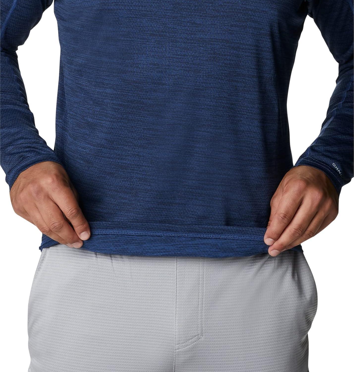imageColumbia Mens Alpine Chill Zero Long SleeveCollegiate Navy Heather