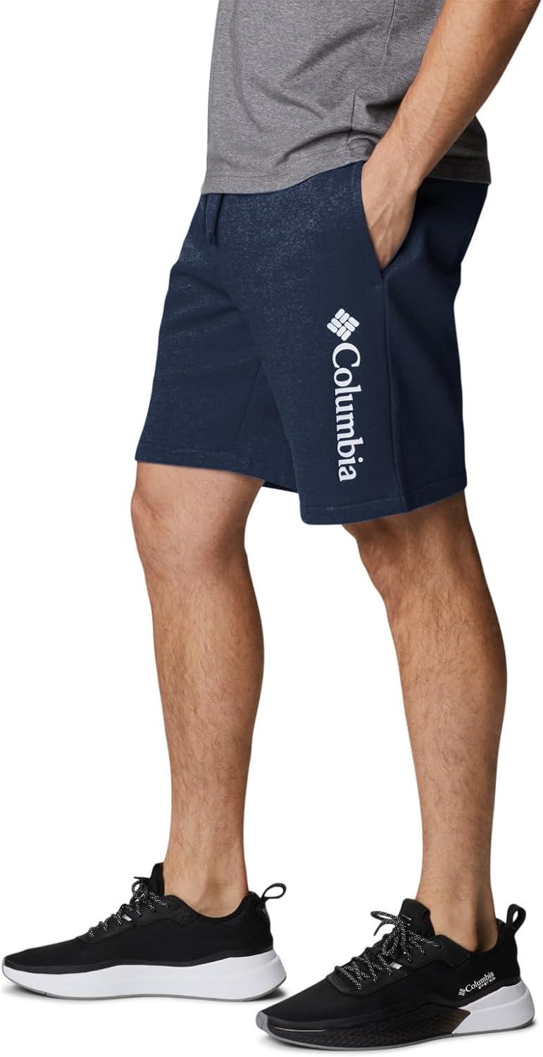 imageColumbia Mens Columbia Trek ShortCollegiate NavyWhite Vertical Logo