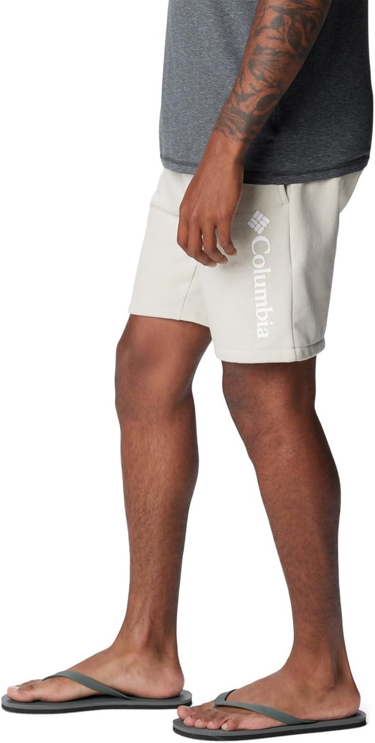 imageColumbia Mens Columbia Trek ShortDark StoneWhite Vertical Logo