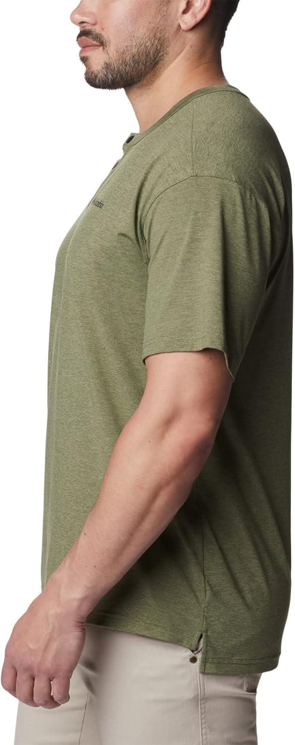 imageColumbia Mens Coral Ridge Performance Short SleeveHiking ShirtMosstone
