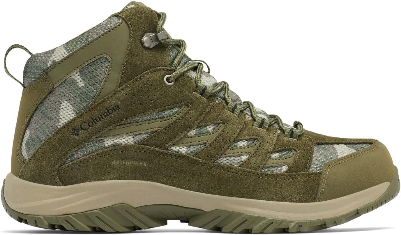 imageColumbia Mens Crestwood Mid Waterproof Hiking BootsNori Black