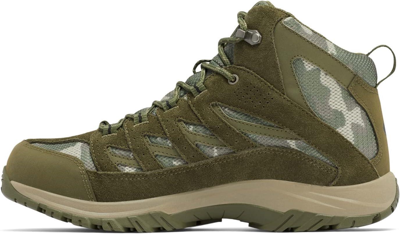 imageColumbia Mens Crestwood Mid Waterproof Hiking BootsNori Black