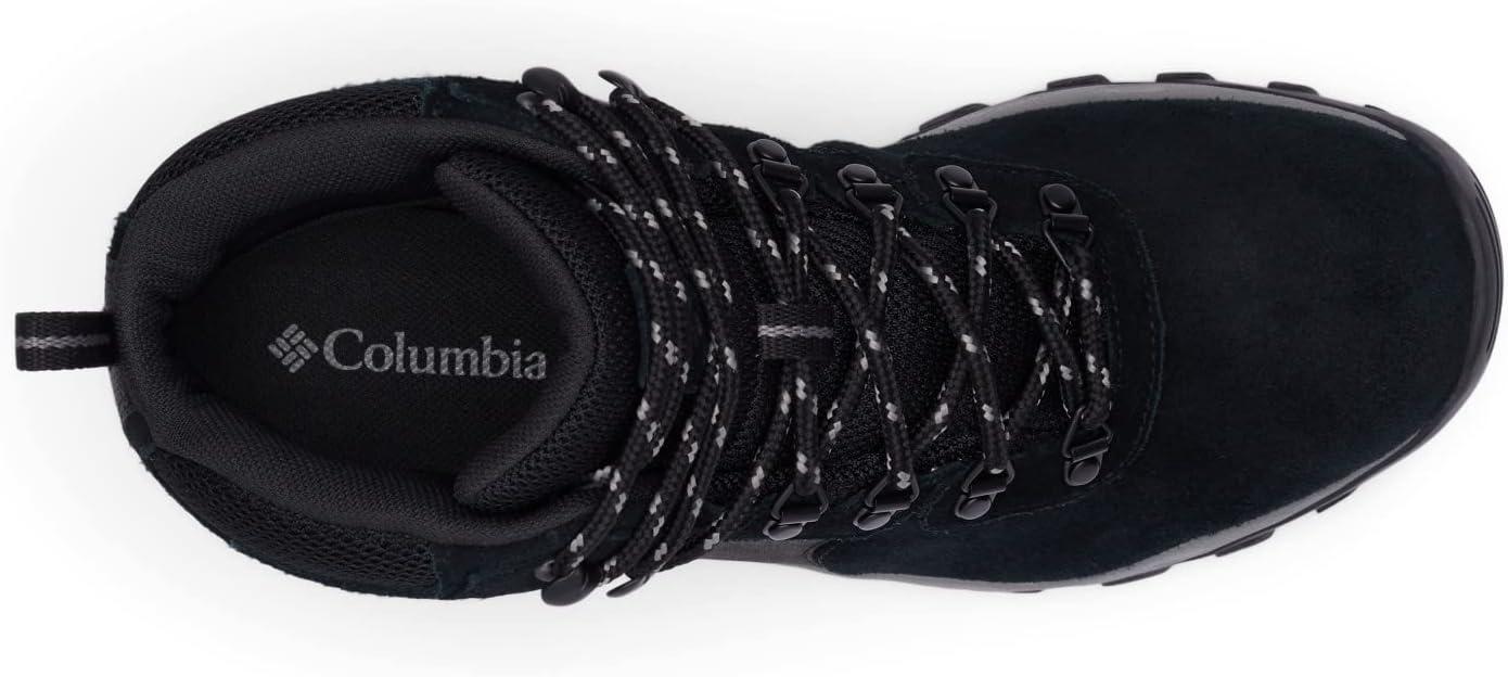 imageColumbia Mens Discontinued Newton Ridge Plus II Suede Waterproof Hiking BootBlackStratus