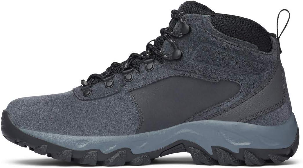 imageColumbia Mens Discontinued Newton Ridge Plus II Suede Waterproof Hiking BootSharkBlack