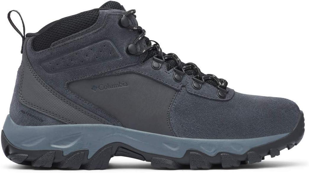 imageColumbia Mens Discontinued Newton Ridge Plus II Suede Waterproof Hiking BootSharkBlack