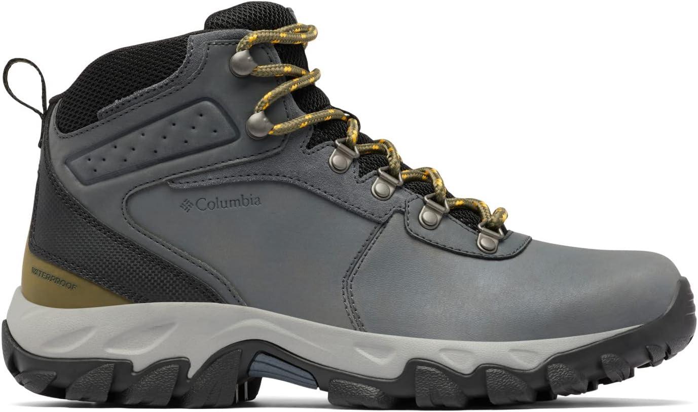 imageColumbia Mens Discontinued Newton Ridge Plus II Waterproof Hiking BootGraphiteBlack