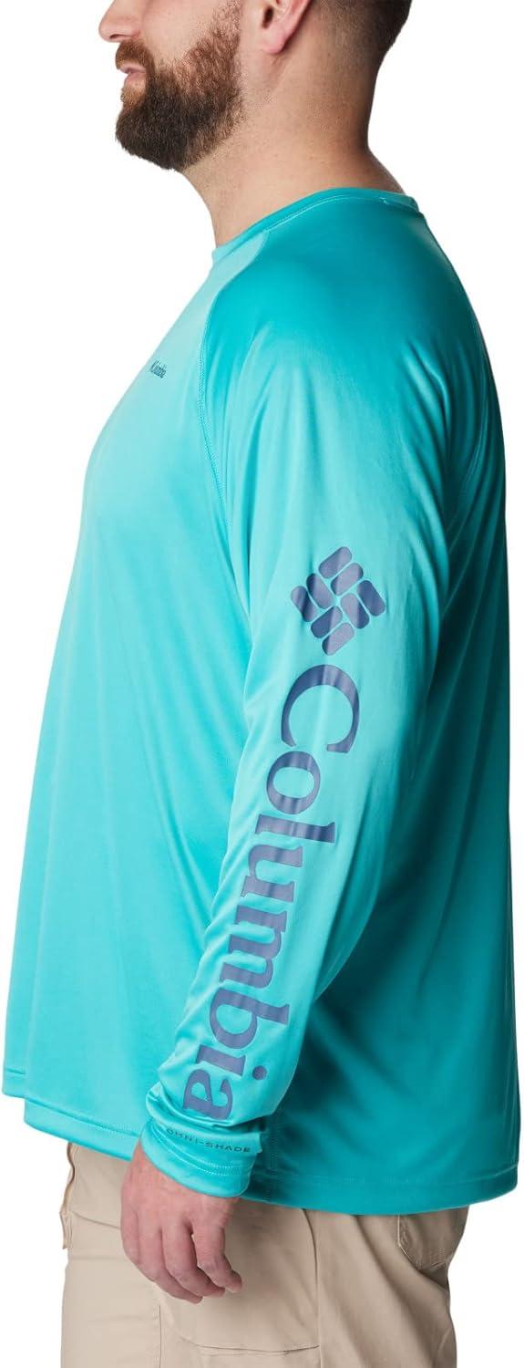 imageColumbia Mens Fork Stream Long Sleeve ShirtBright Aqua