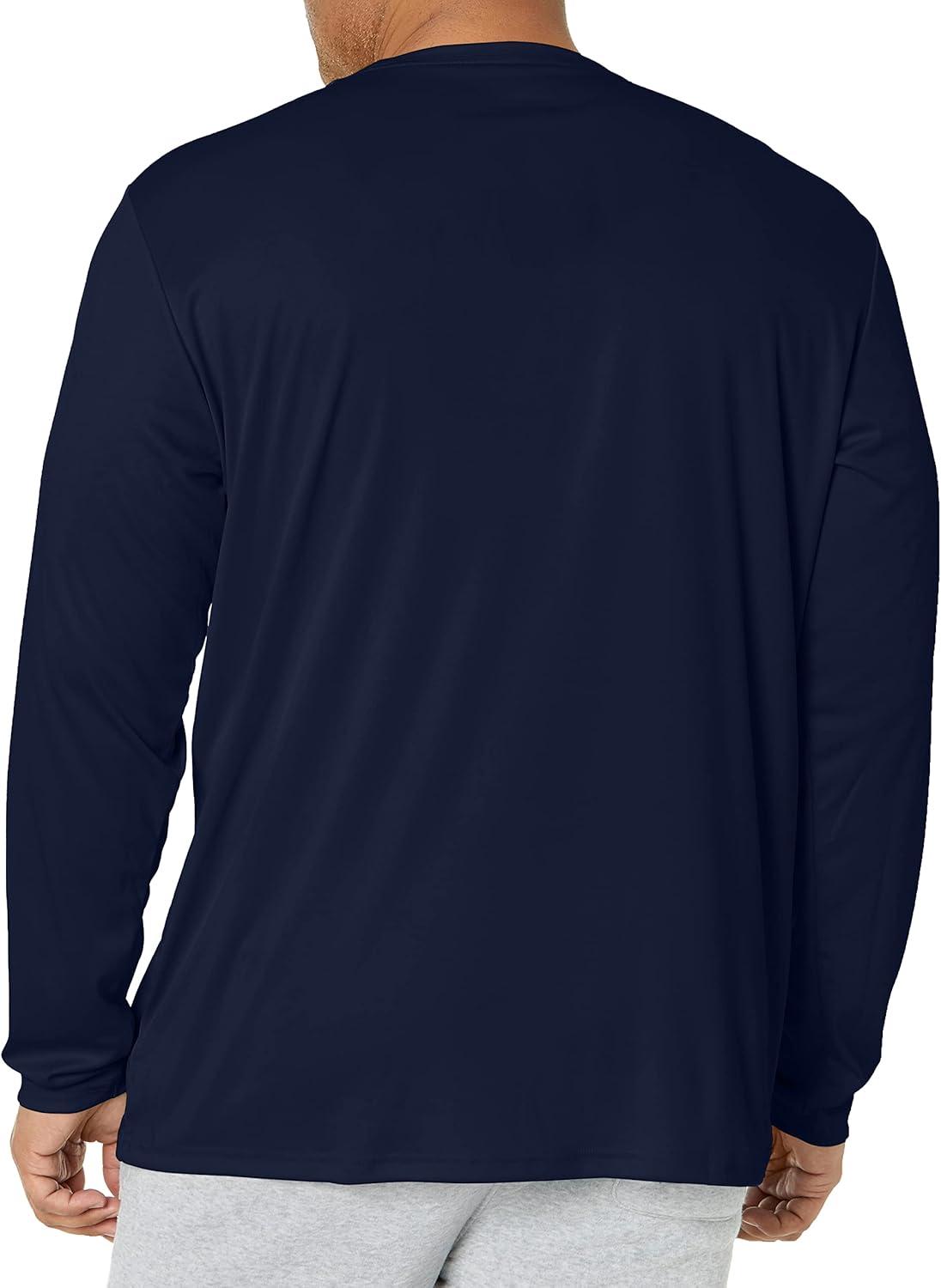 imageColumbia Mens Fork Stream Long Sleeve ShirtCollegiate NavyWhite Logo