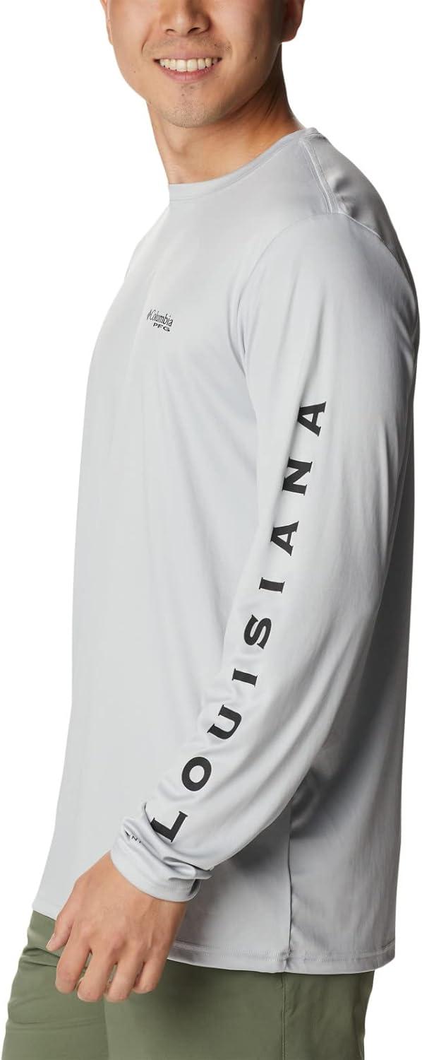 imageColumbia Mens Fork Stream Long Sleeve ShirtCool GreyLouisiana
