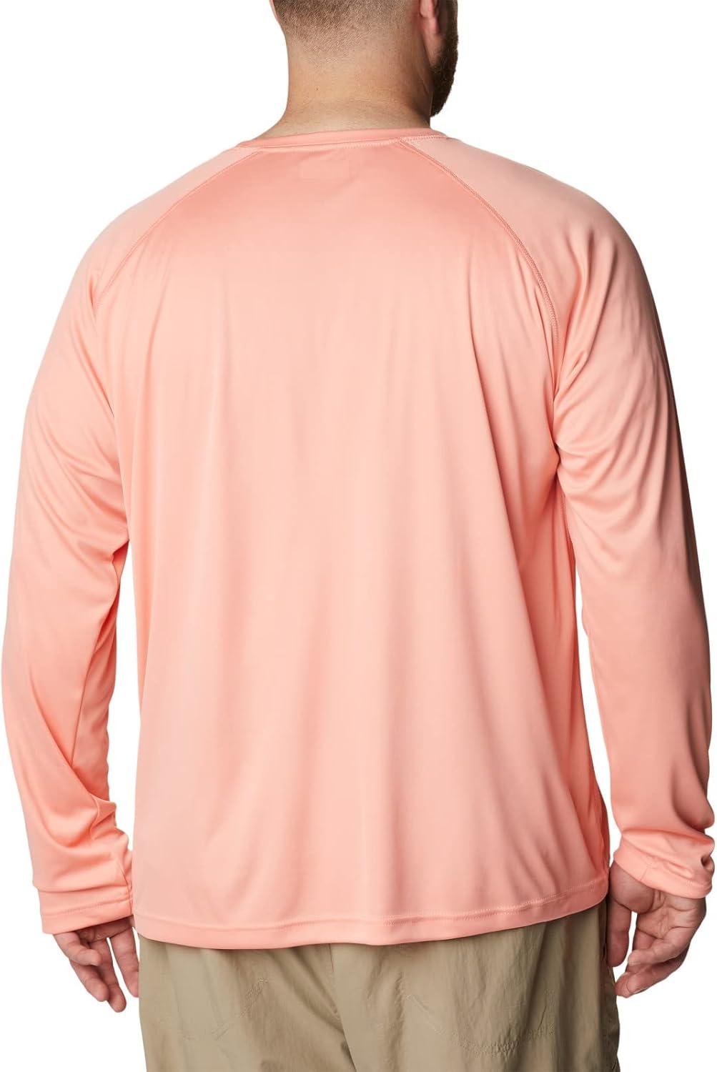 imageColumbia Mens Fork Stream Long Sleeve ShirtCoral Reef