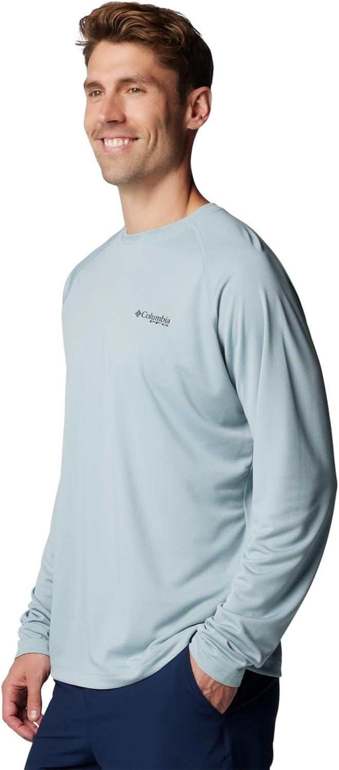 imageColumbia Mens Fork Stream Long Sleeve ShirtCrushed Blue