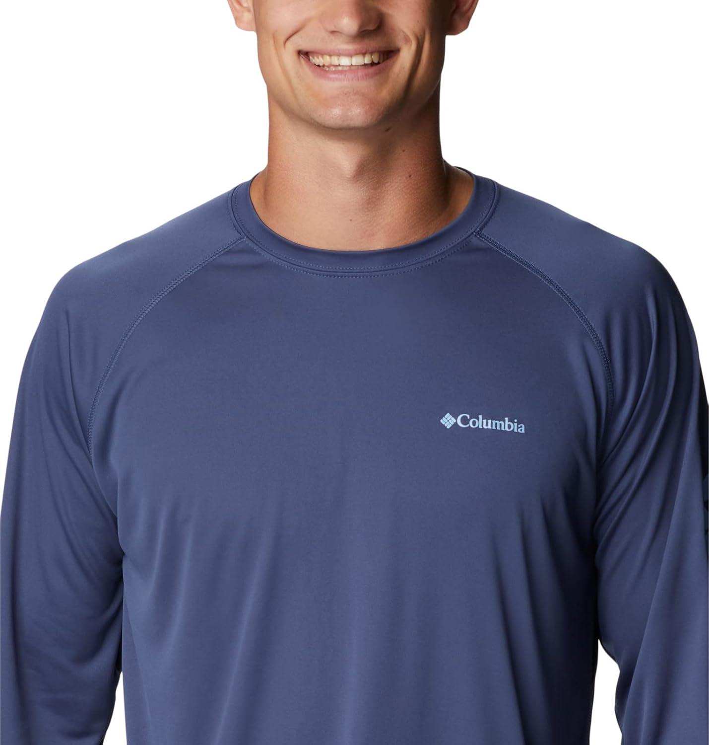 imageColumbia Mens Fork Stream Long Sleeve ShirtDark Mountain