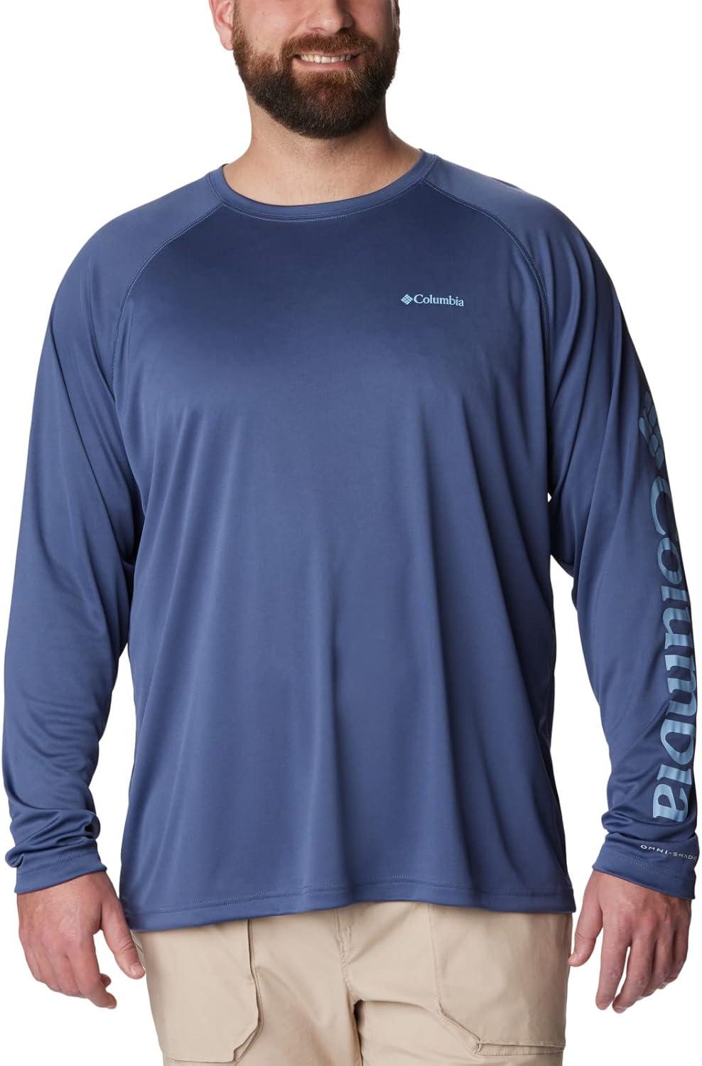 imageColumbia Mens Fork Stream Long Sleeve ShirtDark Mountain