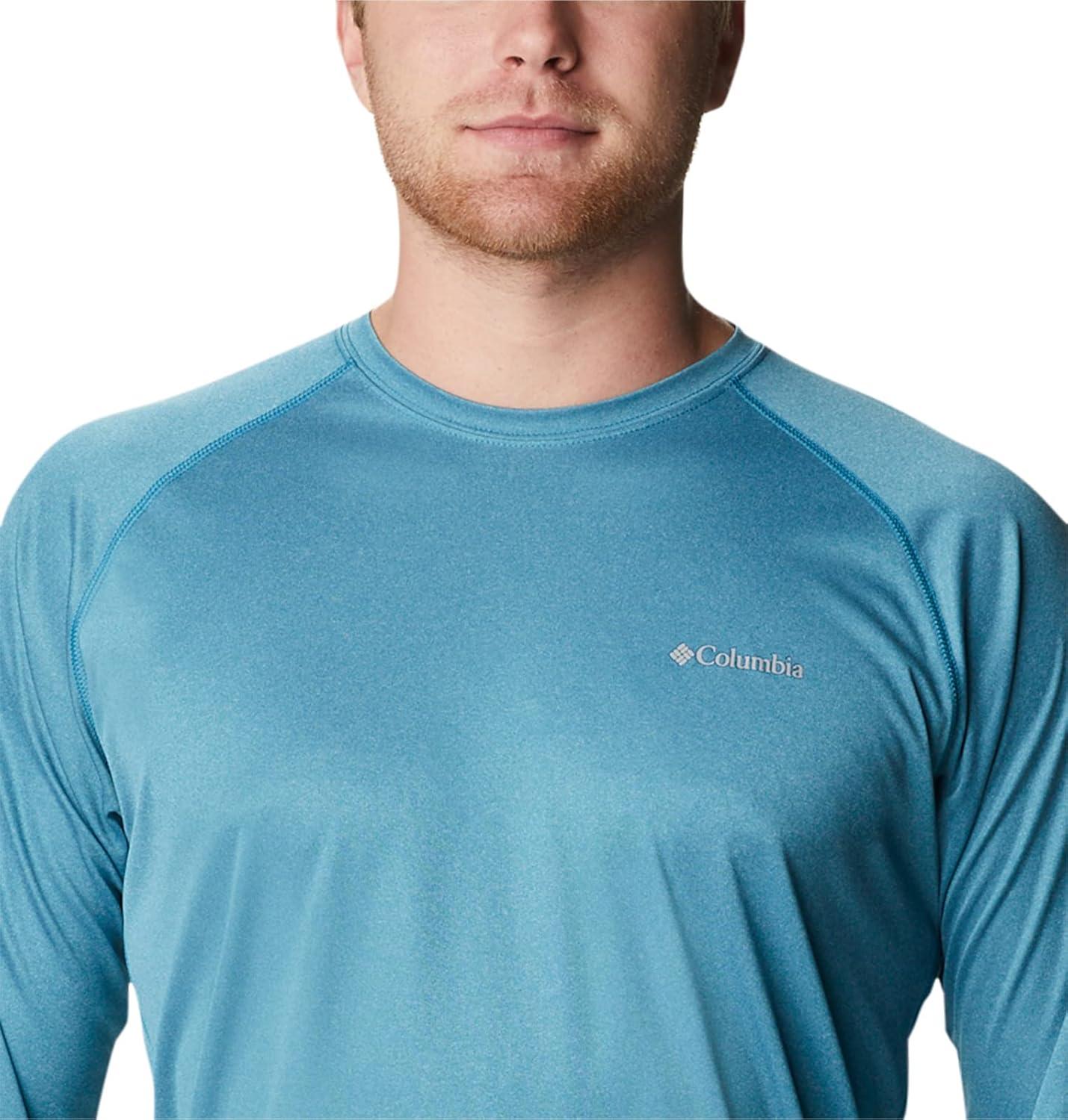 imageColumbia Mens Fork Stream Long Sleeve ShirtDeep Marine Heather