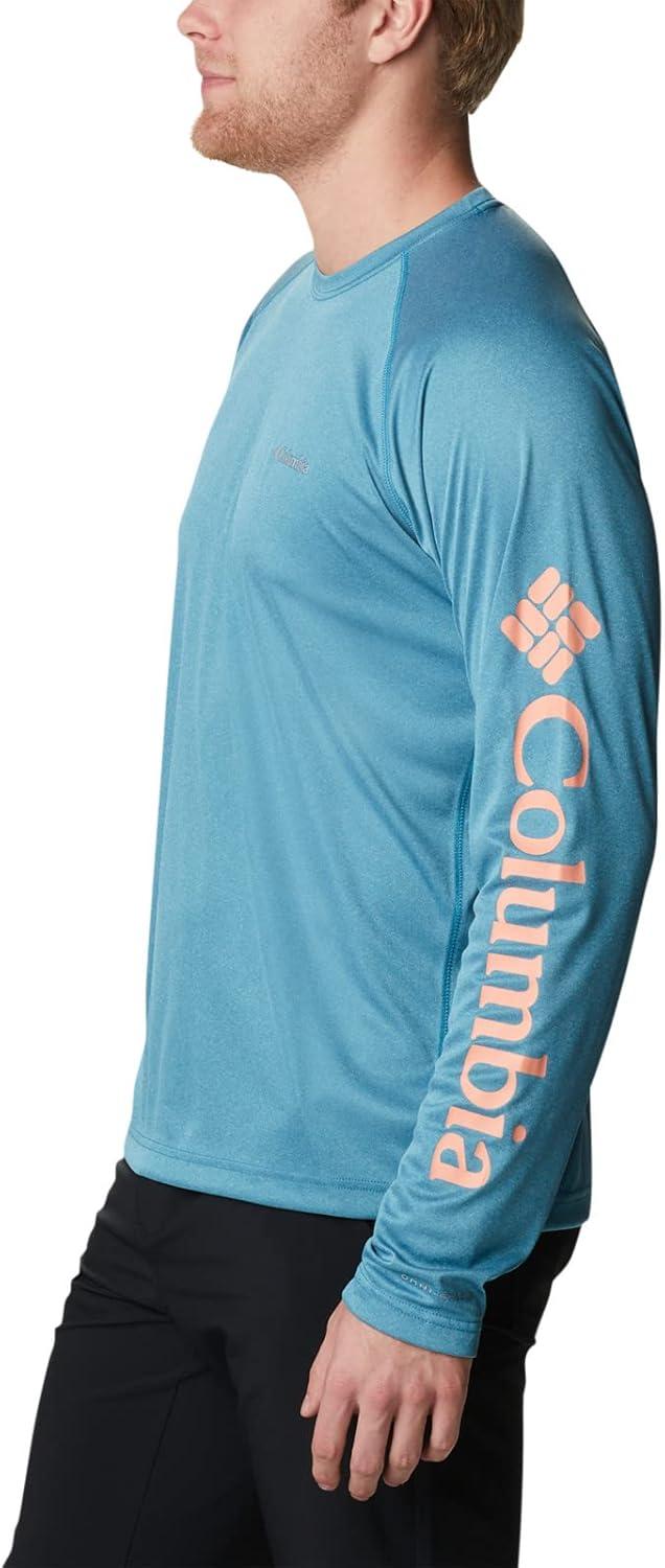 imageColumbia Mens Fork Stream Long Sleeve ShirtDeep Marine Heather