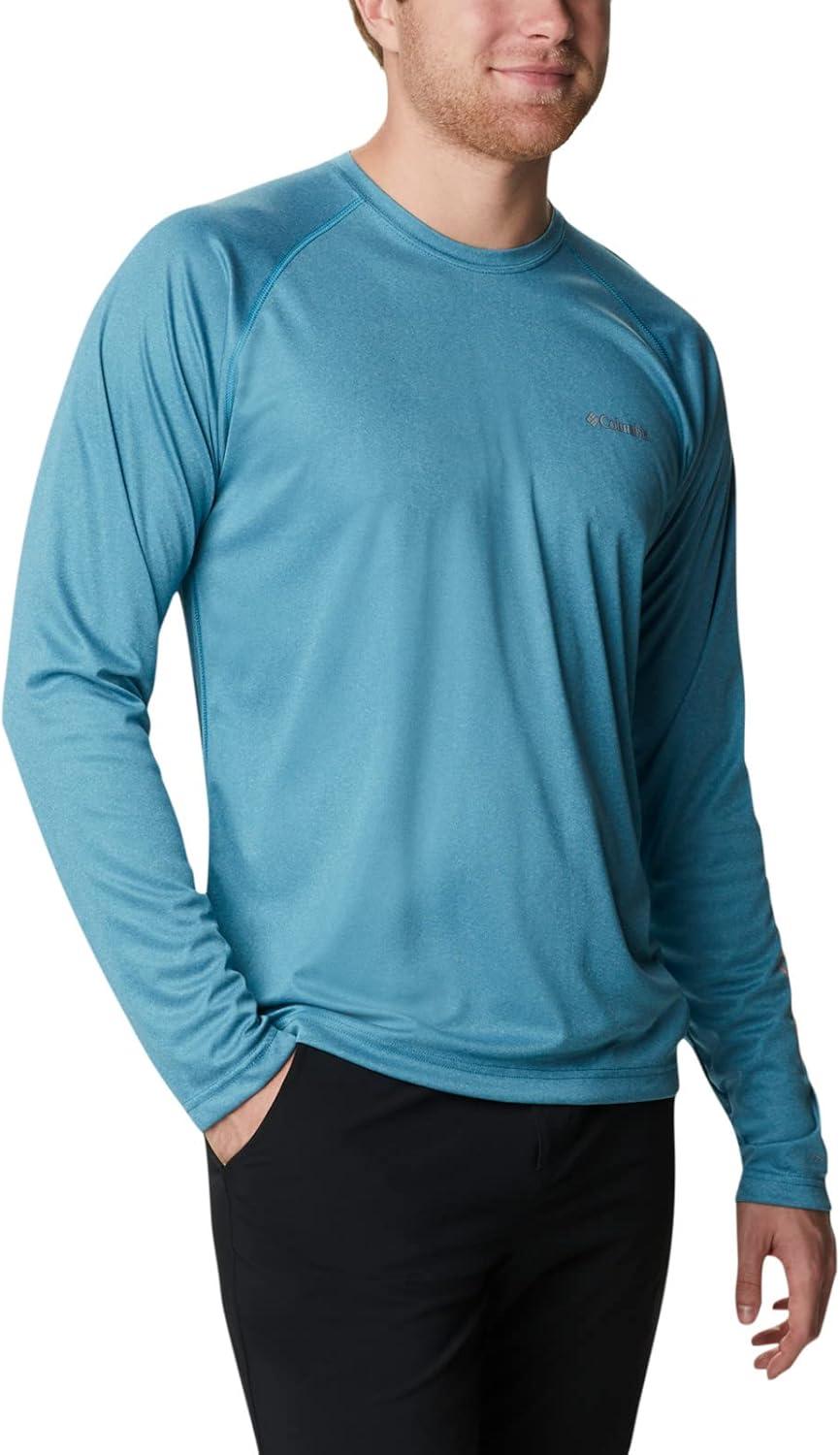 imageColumbia Mens Fork Stream Long Sleeve ShirtDeep Marine Heather