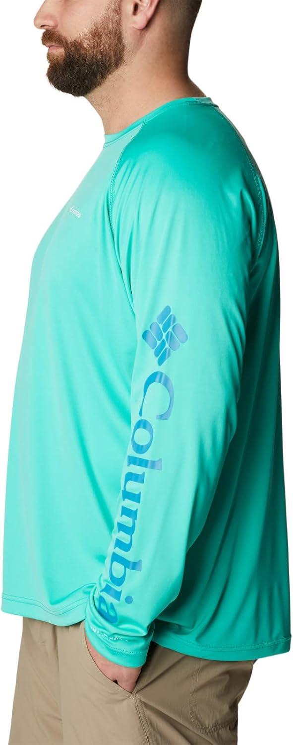 imageColumbia Mens Fork Stream Long Sleeve ShirtElectric Turquoise