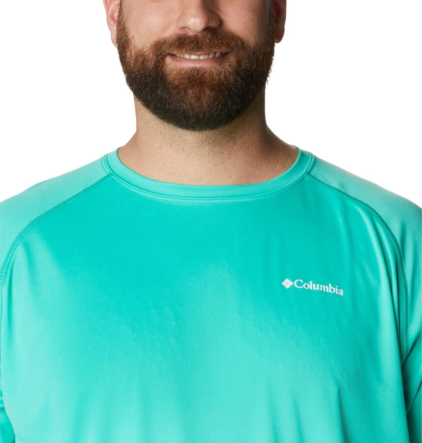 imageColumbia Mens Fork Stream Long Sleeve ShirtElectric Turquoise