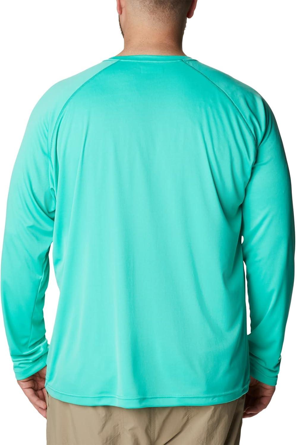 imageColumbia Mens Fork Stream Long Sleeve ShirtElectric Turquoise