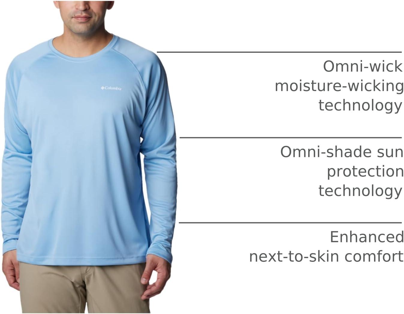 imageColumbia Mens Fork Stream Long Sleeve ShirtJet Stream