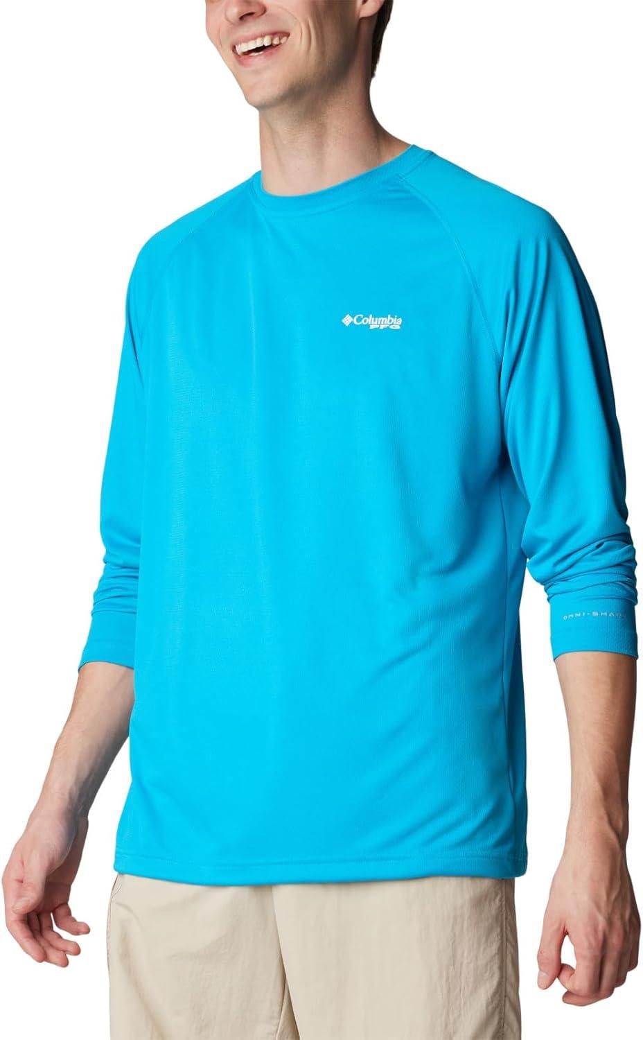 imageColumbia Mens Fork Stream Long Sleeve ShirtOcean Blue