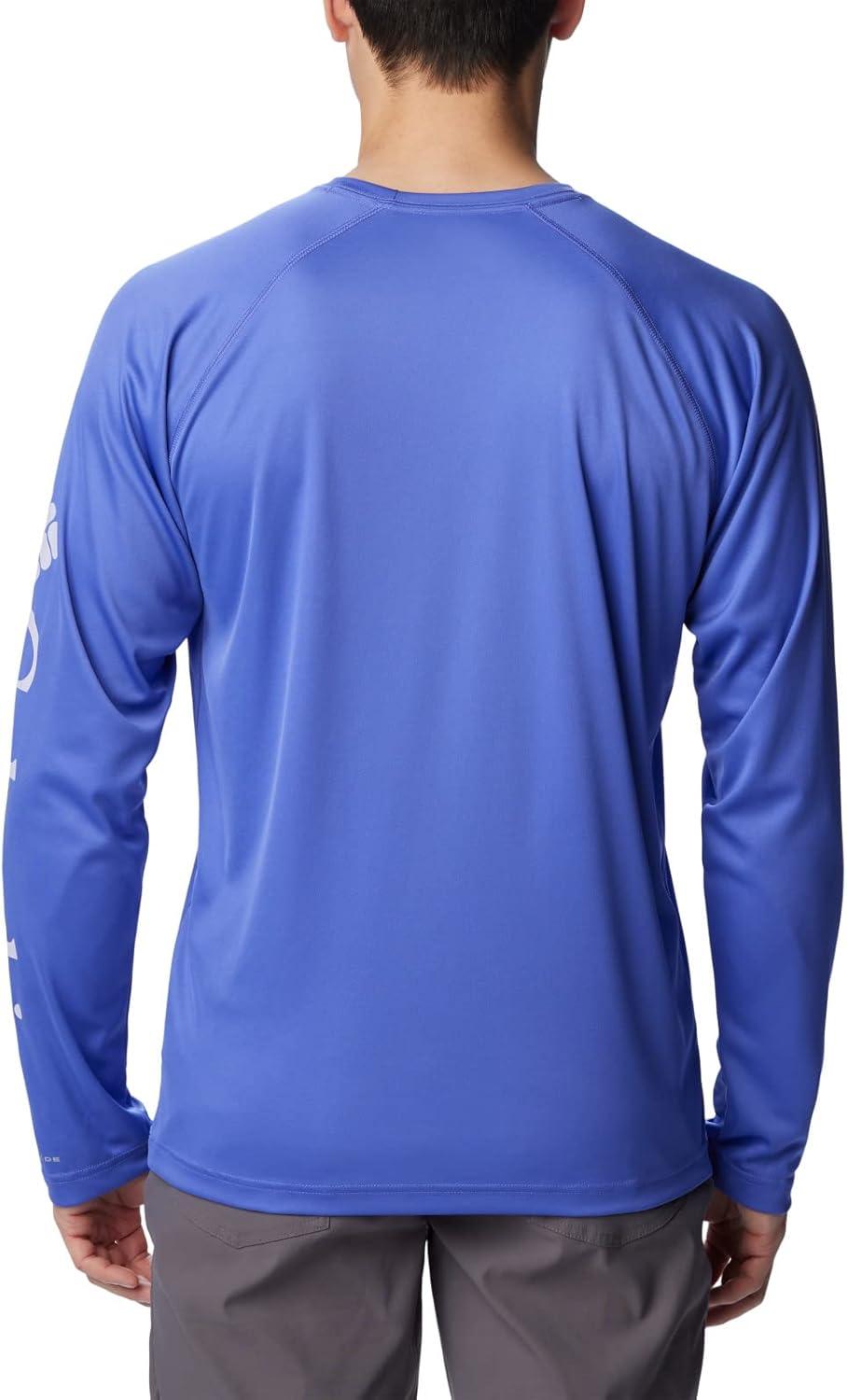 imageColumbia Mens Fork Stream Long Sleeve ShirtPurple Lotus
