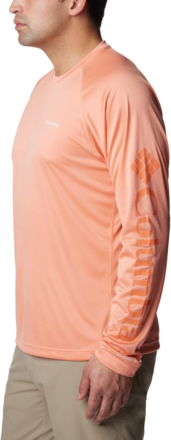 imageColumbia Mens Fork Stream Long Sleeve ShirtSummer Peach