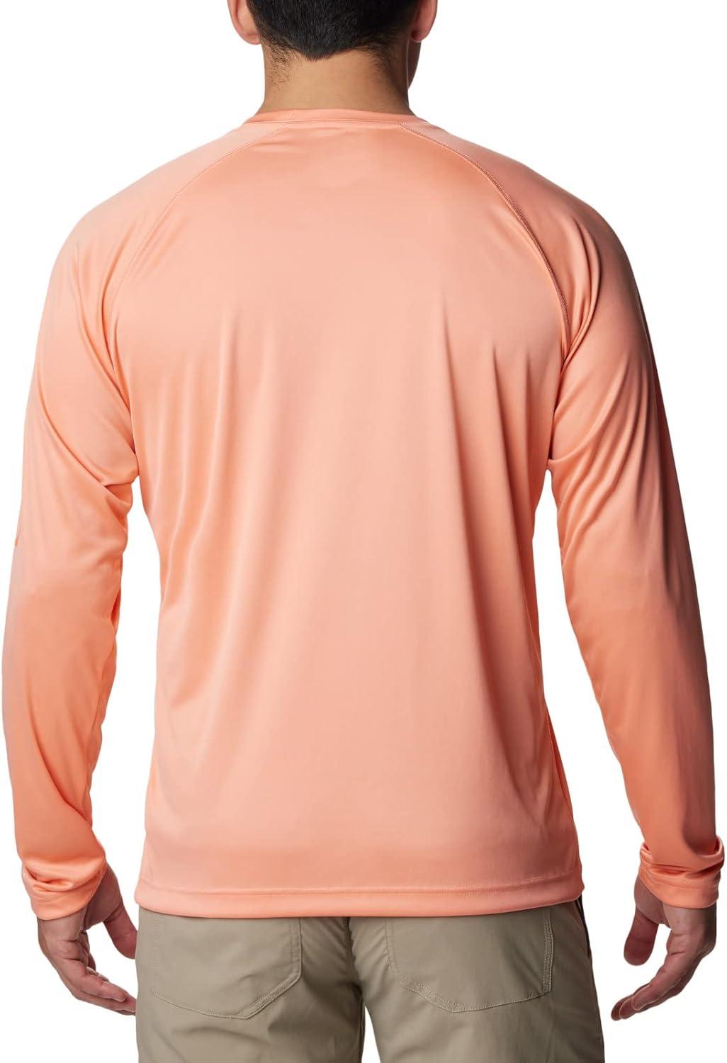imageColumbia Mens Fork Stream Long Sleeve ShirtSummer Peach