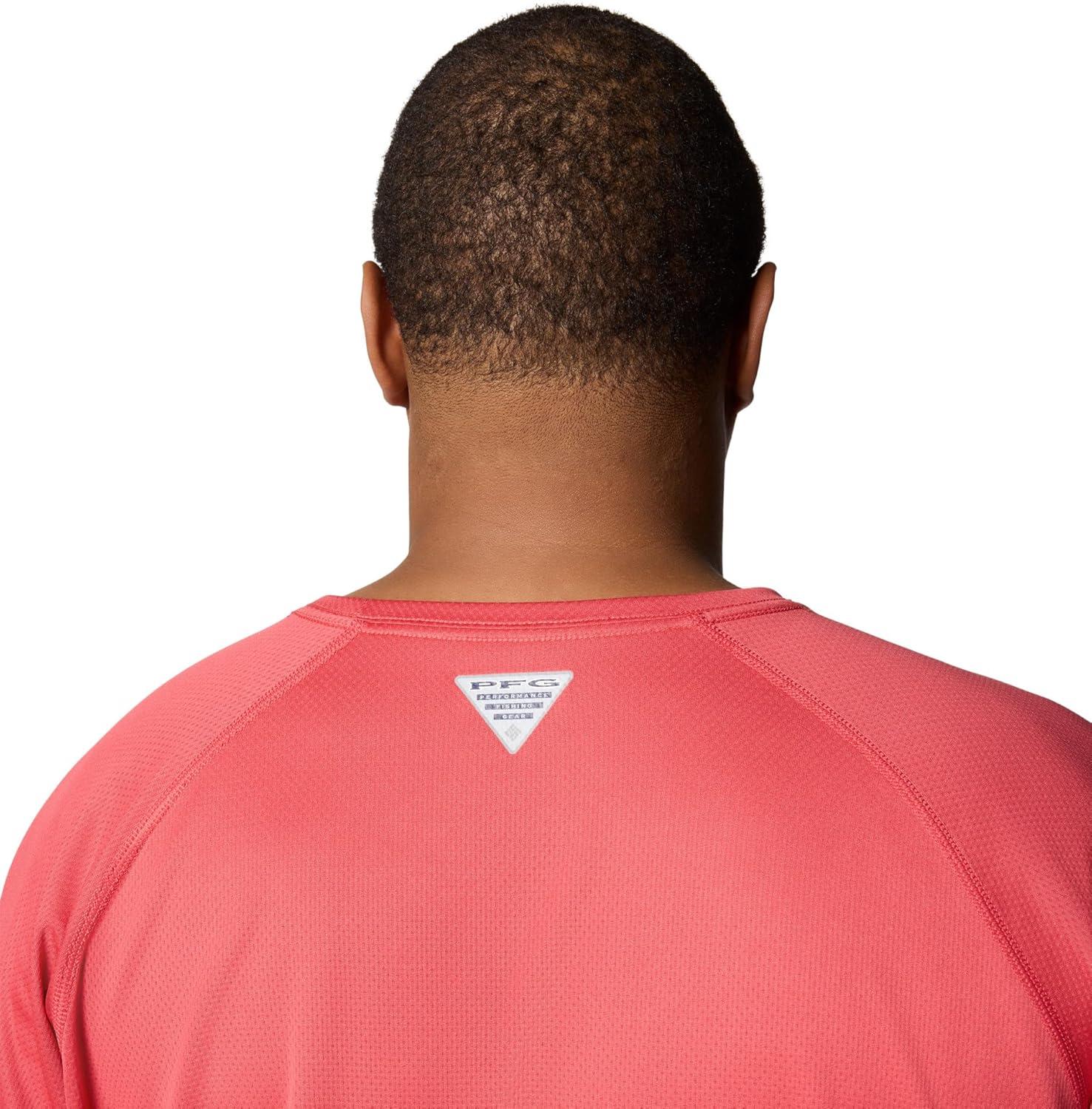 imageColumbia Mens Fork Stream Long Sleeve ShirtSunset Red
