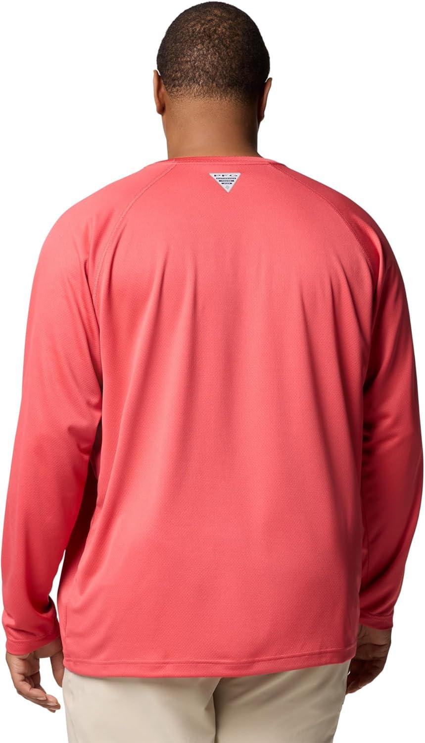 imageColumbia Mens Fork Stream Long Sleeve ShirtSunset Red