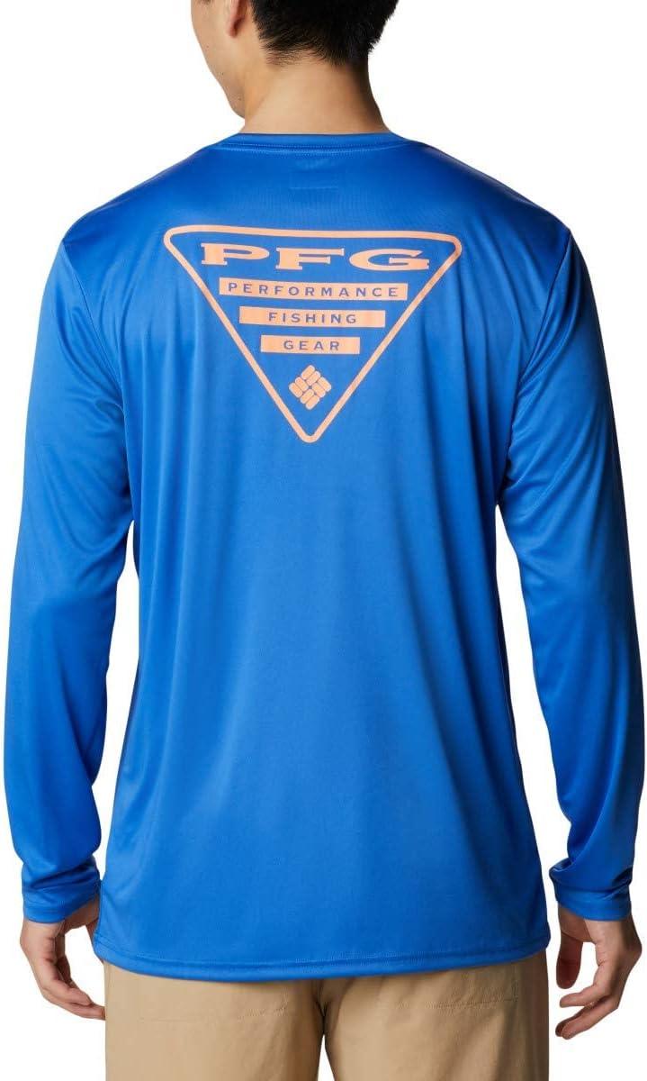 imageColumbia Mens Fork Stream Long Sleeve ShirtVivid BlueFlorida