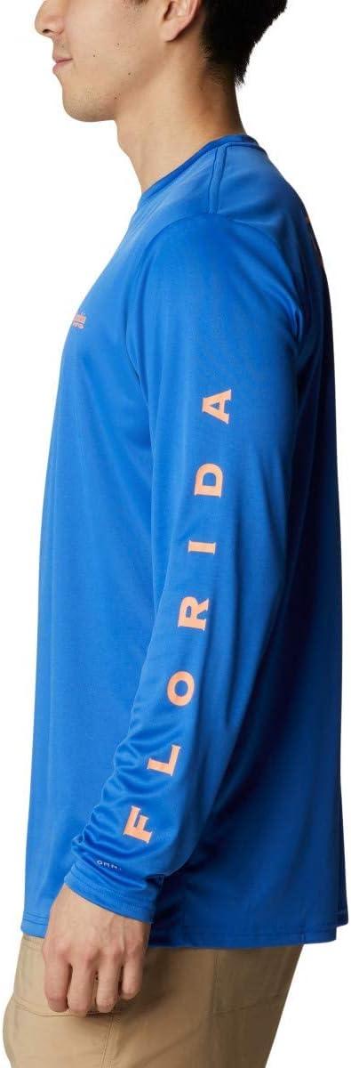 imageColumbia Mens Fork Stream Long Sleeve ShirtVivid BlueFlorida