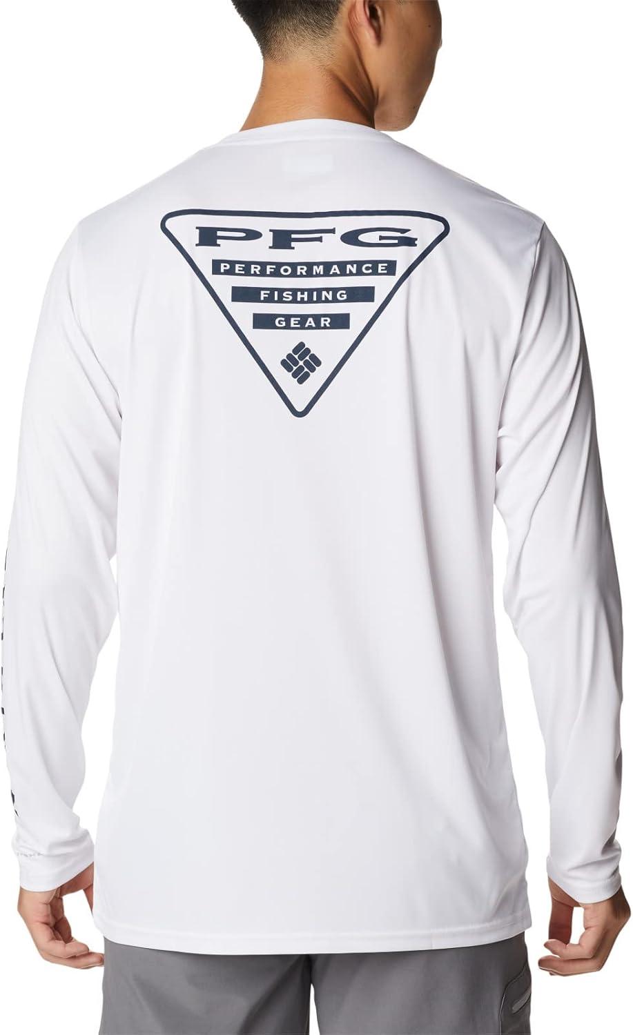 imageColumbia Mens Fork Stream Long Sleeve ShirtWhiteNorth Carolina