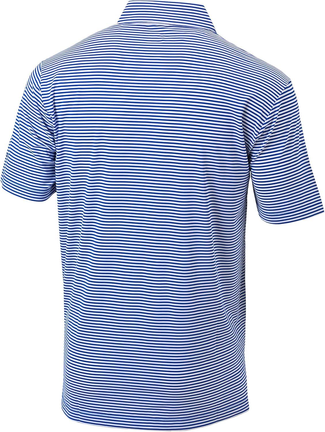 imageColumbia Mens Golf Club Invite Polo Omni Wick Lightweight Short Sleeve ShirtAzul