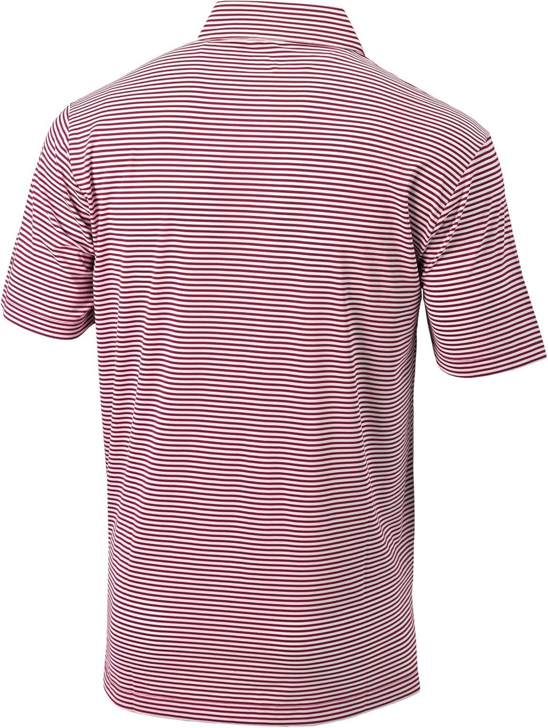 imageColumbia Mens Golf Club Invite Polo Omni Wick Lightweight Short Sleeve ShirtBeet